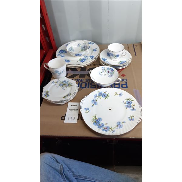 Cornflower China Cat A