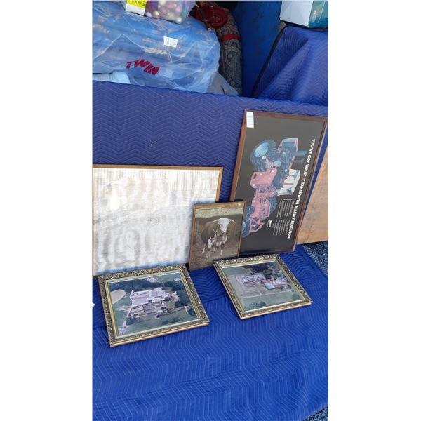 Farm & Massey Tractor Poster Cat B