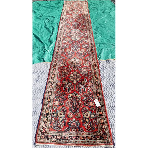 Wool Rug Runner Cat C