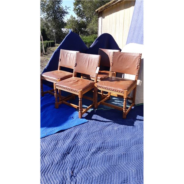 Antique Leather Chairs Cat C