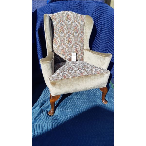 Antique Wing Back Chair Cat C