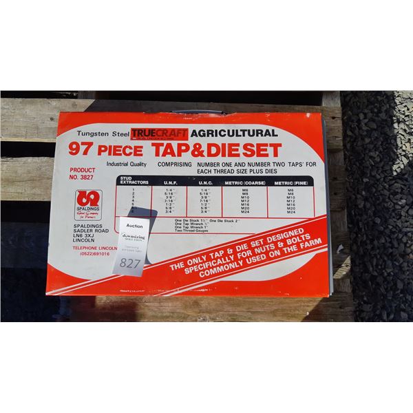 TrueCraft Tap & Die Set Cat C