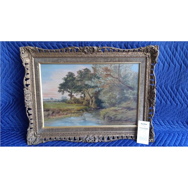 Original Framed Art Cat B