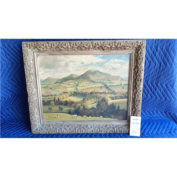 Original Framed Art Cat B