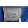 Image 1 : Framed Water Color Cat B