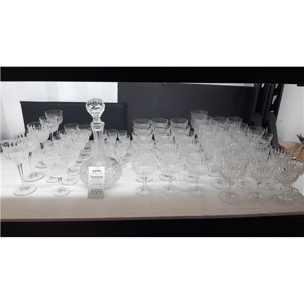 Webb Crystal Stemware Cat A