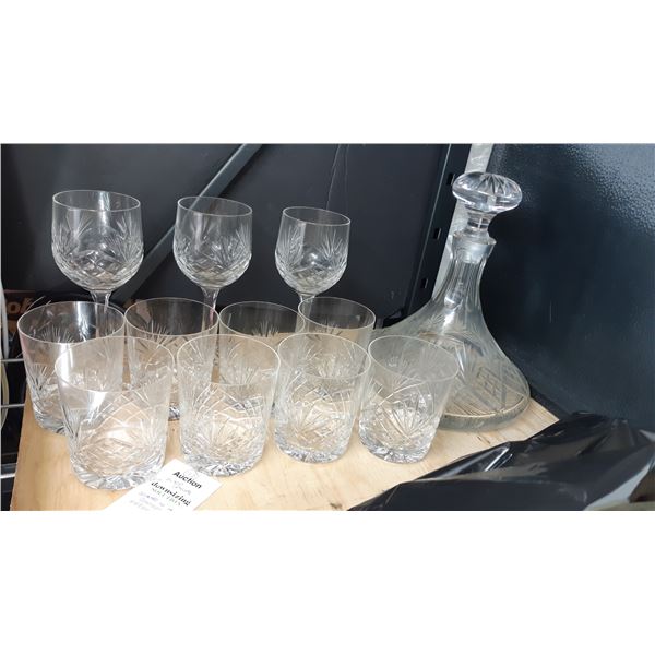 Webb Crystal Stemware Cat A