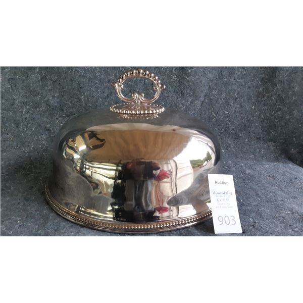 Silver Plated Serving Dome Cat A