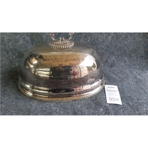 Silver Plated Serving Dome Cat A