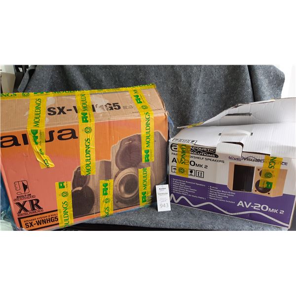 Aiwa & As Speakers Cat A