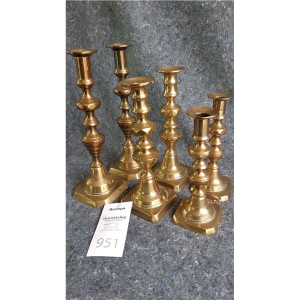 Brass Candle Sticks Cat A