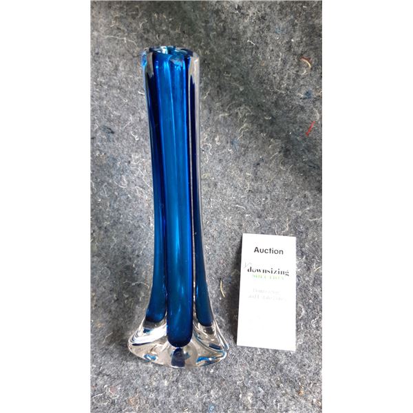 Hand Blown Bud Vase Cat A