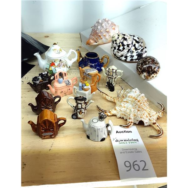 Miniature Teapots & More Cat A