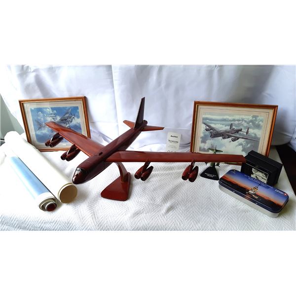 Vintage Wood Airplane & More Cat A