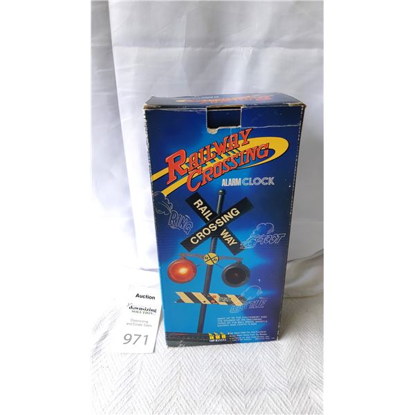 Vintage Railway Xing Alarm Clock Cat A