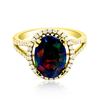 Image 1 : 1.93ct Natural Opal 14K Yellow Gold 3.66gm Ring