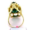 Image 3 : 16.02ct EMERALD 14K YELLOW Gold 11.2gm Ring