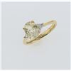 Image 2 : 3.38ct Natural Unheated Yellow Sapphire 14K Yellow Gold Ring