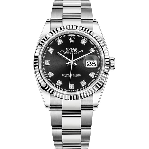 Rolex 36MM Datejust SS Model # 126234