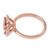 Image 2 : 2.5ct Morganite 14 K Rose Gold Ring
