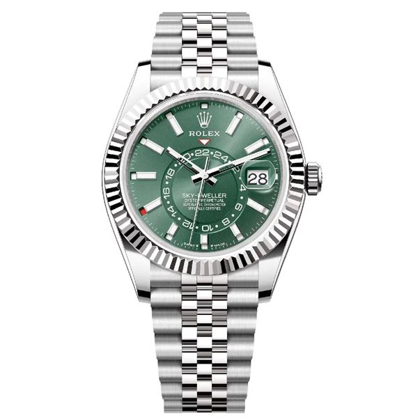Rolex Skydweller Oysterflex SS   Model # 336934
