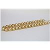 Image 2 : 12-14mm South Sea Golden Near Round Necklace with Gold Clasp