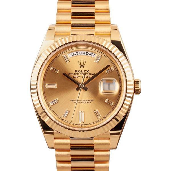 Pre-owned Rolex Day-Date II President 228238