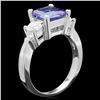 Image 2 : 14k Gold 2.00ct Tanzanite 0.80ct Diamond Ring