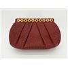 Image 3 : Judith Leiber Red Embossed Alligator Clutch