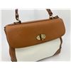 Image 7 : Ralph Lauren Vintage Cream Canvas Tan Leather Rickey Bag