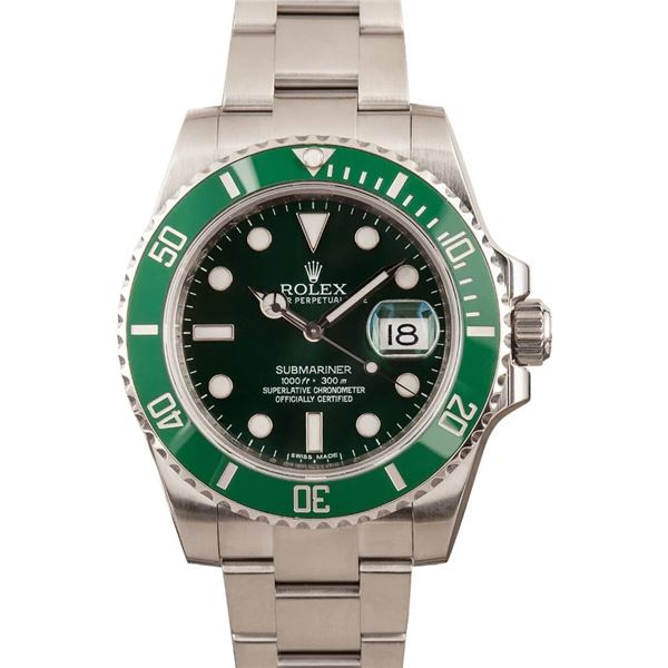 Pre-owned Rolex  Submariner 116610LV