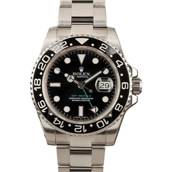 Pre-owned Rolex GMT-Master II - 116710LN