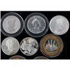 Image 2 : SILVER MAPLE LEAF SILVER CASINO TOKENS ROUNDS