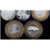 Image 3 : SILVER MAPLE LEAF SILVER CASINO TOKENS ROUNDS