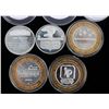 Image 6 : SILVER MAPLE LEAF SILVER CASINO TOKENS ROUNDS