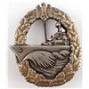 Image 1 : WWII GERMAN REICH KRIEGSMARINE DESTROYER WAR BADGE