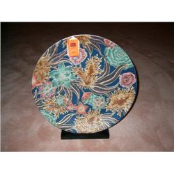 16" Decorator plate w/stand