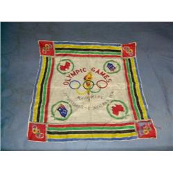 1956 Melbourne Olympic silk scarf