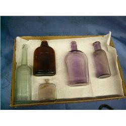 old glass bottles