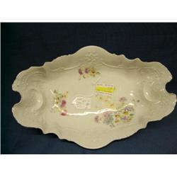 German porcelain serving bowl