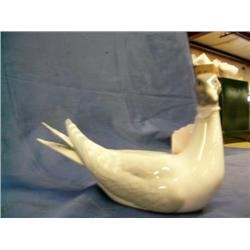 Lladro Dove-5" x 10" broken tail feather