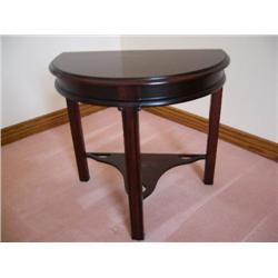 Mahogany lamp table - 24" x 26" x 16"