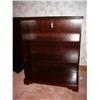 Image 1 : mahogany 3 shelf book case by The Bobay Co.