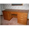Image 1 : Oak computer desk-71.5"w x 22.5"d