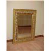 Image 1 : Framed mirror w/needlepoint mat-42.5 x 32