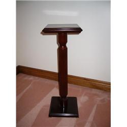 Bombay Co. mahogany plant stand