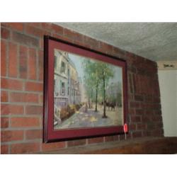 Girrar print(impressionist)-Paris, 25.5 x 37.5