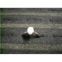 Opal & Diamond ring, 10K gold, $259 retail