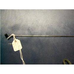 Glass small bead Hat Pin  26.00