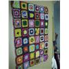 Image 1 : Old crocheted throw 56" X 80"